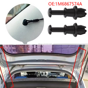 Soporte de cuerda para colgar en el maletero del coche Skoda, kit de nailon 1M6867574A para Octavia, Fabia, Rapid, Superb, Kamiq - Product Image 4