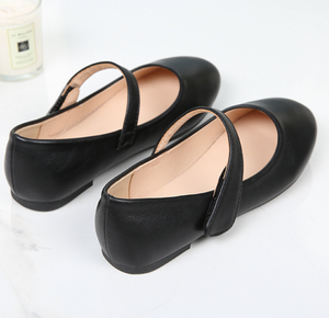 Zapatos Planos de Princesa con Suela Suave para Niñas, Zapatos de Vestir Antideslizantes para Niños, Zapatos Planos MARY JANE para Niños - Product Image 4