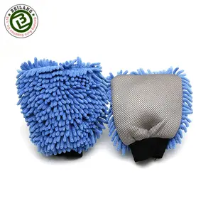 Microfibre Chenille gants de lavage de voiture/gant de lavage en microfibre/chenille gant de nettoyage de voiture