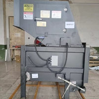 Compacteur de déchets automatique de 6 mm d'épaisseur pour les déchets domestiques, compression hydraulique des déchets 4:1, équipement