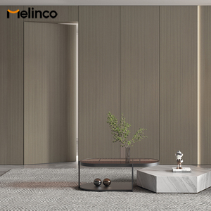 Melinco Invisible Secret Manual Interior <strong>Door</strong> <strong>Fire</strong> Prevention Modern Design Composite <strong>Doors</strong> for Hotel Villa Bedroom Use - Product Image 3