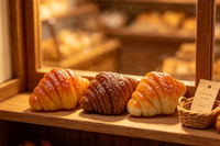 Jouet Squishy Croissant à Rebond Lent, Simulation Alimentaire en PU, Anti-Stress pour Enfants et Adultes