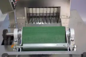 Ticari paslanmaz çelik metal kesme makinesi deniz ürünleri domuz biftek kesici