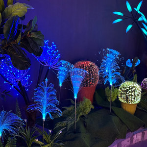 Luces de jardín con forma de hongo de resina, impermeables, LED, decoración de paisaje para patio de villa, césped - Product Image 5