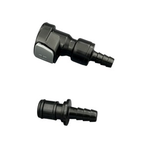 3/8 Inch CPC Valved and Non-valved Male Coupling Insert Plastic Quick Disconnect Water Air Hose <strong>Connector</strong> - Product Image 1