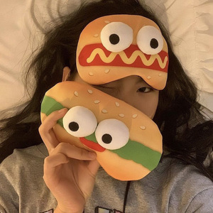 Masque <span class=keywords><strong>de</strong></span> sommeil amusant en forme <span class=keywords><strong>de</strong></span> hamburger pour <span class=keywords><strong>les</strong></span> étudiants, <span class=keywords><strong>les</strong></span> enfants, la sieste <span class=keywords><strong>de</strong></span> <span class=keywords><strong>midi</strong></span>, masque <span class=keywords><strong>de</strong></span> sommeil bloquant la lumière, masque <span class=keywords><strong>de</strong></span> sommeil en forme <span class=keywords><strong>de</strong></span> hot-dog, masque <span class=keywords><strong>de</strong></span> sommeil glacé - Product Image 3