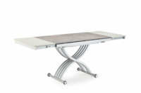 Table de salle à manger en céramique verre haut et bas Table basse élévatrice meubles de salon peu encombrants