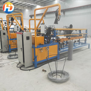 Barter Cyclone Wire Chain Link Fence Making Machine avec Core Components-Moteur <span class=keywords><strong>de</strong></span> pompe à engrenages à roulement PLC - Product Image 3