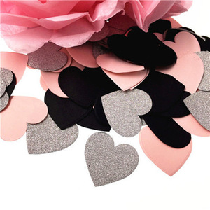 Confeti <span class=keywords><strong>de</strong></span> <span class=keywords><strong>papel</strong></span> tisú soluble en forma <span class=keywords><strong>de</strong></span> corazón, colorido, 100 piezas, para fiestas - Product Image 4