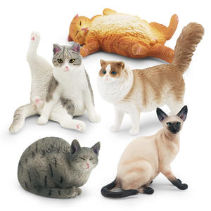 Lelewu modèle de simulation Ragdoll paresseux orange soulever les pieds <span class=keywords><strong>gris</strong></span> dormir fleur position couchée <span class=keywords><strong>siamois</strong></span> c - Product Image 3