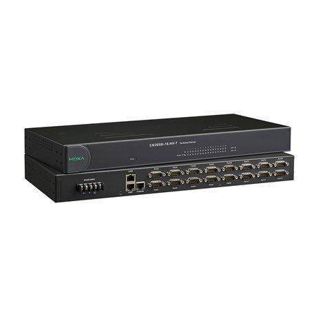 MOXA CN2650-16-2AC 16 port terminal server dual power supply