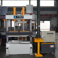 Prensas Hidráulicas de Doble Cilindro y Cuatro Columnas de 50t/63 Toneladas con Placas de Calentamiento para Prensado en Caliente de Plásticos/Materiales Termoplásticos