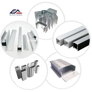 China Supplier Perfil De Aluminio 6063 Perfil De Quadro De Alumínio Anodizado Preço De Fábrica Perfis De Extrusão De Alumínio Personalizado