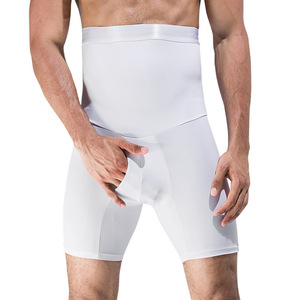 Moldeador de barriga para hombre, ropa interior moldeadora de cintura alta, pantalones cortos adelgazantes, <span class=keywords><strong>faja</strong></span> para el vientre, bóxer, gran oferta - Product Image 1