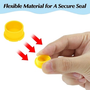 Capuchon de protection en silicone de 15 mm pour flacon d'injection, capuchon anti-poussière pour flacon en verre de 3 ml - Product Image 4