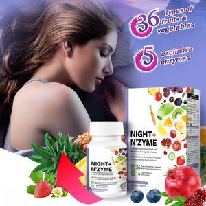 Tabletas Masticables <span class=keywords><strong>Wonderfit</strong></span> Night+ N'ZYME con Enzimas de 36 Frutas y Vegetales para Adelgazar, Mejorar la Digestión y el Sueño - Product Image 3