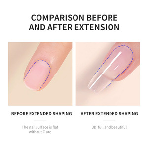 XEIJAYI Vente en gros transfrontalière de colle à extension en cristal pour faux ongles, sans lavage, colle de moulage plastique 3D, directement de l'usine - Product Image 3