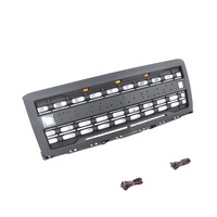 Accessoires pour camionnettes 4x4, calandre avant noire en ABS, feux tout-terrain, style sportif, installation par boulons, compatible avec Silverado