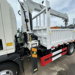 รถบรรทุกติดเครนไฮดรอลิก Sinotruk HOWO 5 ตัน แบบแขนยืดไสลด์ 4x2 - Product Image 4