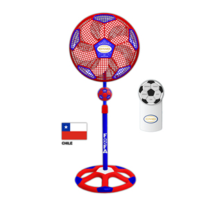 Foofa 18 inch Oscillating <b>Standing</b> Fan with Remote <b>Controller</b> South America Chile - Product Image 1