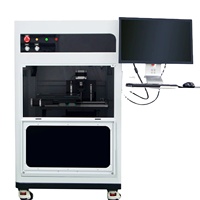 Machine de gravure 3D sous surface au laser vert pour la gravure photo sur cristal et verre