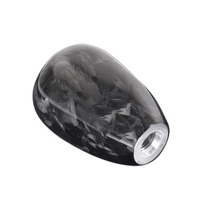 RASTP Carbon Fiber <b>Shift</b> <b>Knob</b> SFN092 Ergonomic Short For Cars Without Gear Locks - Product Image 2