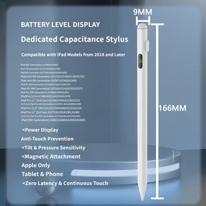 ปากกาสไตลัส iPad 2268 พร้อมจอแสดงผล LED ป้องกันการสัมผัสโดยฝ่ามือ รองรับการเอียง แม่เหล็กดูดติด ใช้งานได้กับ Apple iPad 2018-2026 - Product Image 2