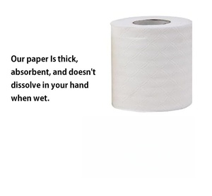 Papel Higiénico Jumbo Personalizable, Rollo de Papel Higiénico Desechable Resistente de Bambú, 15 Gsm, Muestra Gratis para Aplicaciones de Baño - Product Image 4