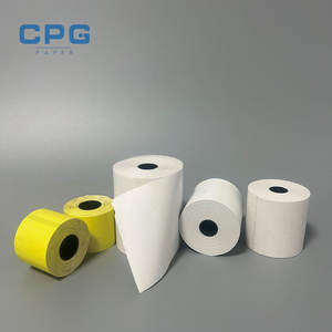 Rollo Jumbo de Papel Térmico Personalizado de Fábrica 80x76mm, Papel para ECG de Logística Médica, Rollo para Impresora Térmica y Caja Registradora - Product Image 1