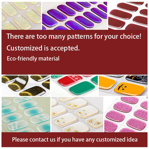 Pegatinas de Uñas Completas para Niños con Tiras Autoadhesivas, Calcomanías de Uñas Lindas y Divertidas con Diseños de Arcoíris, Pasteles y Abejas - Product Image 5