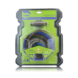 ชุดสายไฟเครื่องขยายเสียงรถยนต์ TANBX รุ่น TB-8GA สายอลูมิเนียมหุ้มทองแดงสำหรับซับวูฟเฟอร์ - Product Image 1