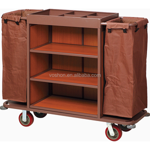 Carro <span class=keywords><strong>de</strong></span> servicio <span class=keywords><strong>de</strong></span> lavandería personalizado para hotel, escurridor <span class=keywords><strong>de</strong></span> lino para limpieza <span class=keywords><strong>de</strong></span> habitaciones - Product Image 2