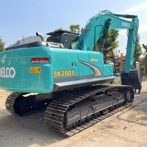 Excavadora Kobelco 200 de 20 Toneladas, Usada, Importada de Japón, con Pocas Horas de Trabajo, al Mejor Precio, Disponible en Almacén en China - Product Image 3