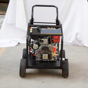 เครื่องฉีดน้ำแรงดันสูง 4000PSI 15LPM 13HP สำหรับงานอุตสาหกรรม ล้างรถยนต์ ทำความสะอาดพื้นผิว  เครื่องล้างแรงดันสูง - Product Image 2