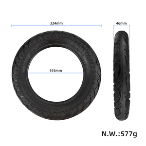 12 pulgadas <span class=keywords><strong>ChaoYang</strong></span> (62-203) 12 1/2x2 1/4 piezas de accesorios para patinete eléctrico cubierta de neumático interior válvula doblada de 45 grados Material de goma - Product Image 5