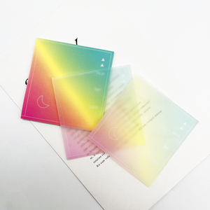 Juego de notas adhesivas de papel de sulfato Premium personalizadas al por mayor, bonitas notas adhesivas autoadhesivas de alta calidad con Bonitos colores - Product Image 1