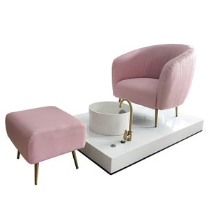 Fauteuil de pédicure et de massage récréatif adapté à la fonction nail art, double port de drainage, couleur personnalisable - Product Image 2