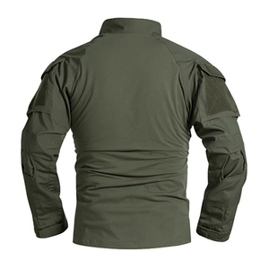 Camiseta Polo de Manga Larga para Hombre, Estilo Frogman, Elástica, para Entrenamiento, Táctica y de Servicio - Product Image 6