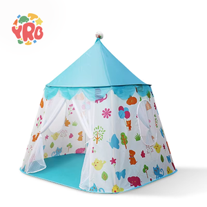Princess Kid Play Tent House <span class=keywords><strong>Tela</strong></span> suave Actividad al aire libre Playhouse Portable Cartoon Toys Castle para niños - Product Image 2