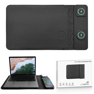 <span class=keywords><strong>Funda</strong></span> para Portátil 4 en 1 con Carga Inalámbrica, <span class=keywords><strong>Funda</strong></span> Protectora para Portátil de Negocios con Carga para Teléfono, Auriculares y Mouse Pad - Product Image 1