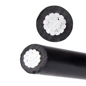 PE XLPE Aluminum Power Cable Insulated Aerial Bundle Cable Aluminum Conductor Service Drop Wire Abc Aerial Bundled Cable