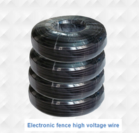 Kawat pagar kustom konduktif Super tinggi kabel timbal keluar terisolasi ganda Anti-20kv untuk pagar pertanian