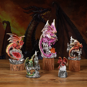 MINI PLANET Battle Flying <span class=keywords><strong>Dragon</strong></span> Castle MDN Ornement Résine <span class=keywords><strong>Dragon</strong></span> <span class=keywords><strong>Figurine</strong></span> RPG <span class=keywords><strong>Dragon</strong></span> <span class=keywords><strong>et</strong></span> <span class=keywords><strong>Donjon</strong></span> Jeu Accessoires Jeux de Société - Product Image 3