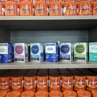 Compléments alimentaires probiotiques en gommes à mâcher de marque privée, fabriqués dans une installation certifiée GMP et HACCP, 23 lignes de production, expédition rapide en 7 jours