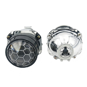 Phares de Projecteur Bi-xénon HID <span class=keywords><strong>Mini</strong></span> Voiture Chaud DEAO, Lentille en Nid d'Abeille pour Rétrofit Bleu Universel 2.5 Pouces Kit H1 - Product Image 5