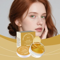 Masque Gelée Hydratant Apaisant pour les Yeux à l'Acide Hyaluronique et au Bêta-Glucane Bio, Atténue les Cernes – Vente Chaude en Gros