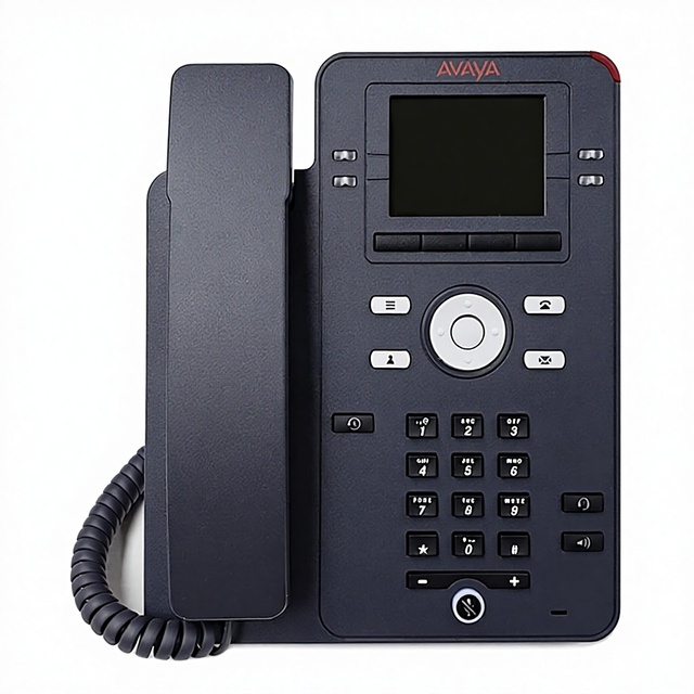 Avaya J139 SIP VoIP Telephone 700513916 12 Key Self-Labeling Color Corded Gigabit