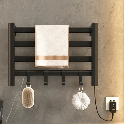 hanging towel rack