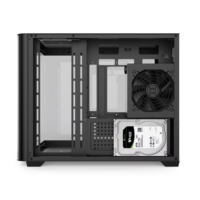 Boîtier de jeu Micro ATX Meway en gros, tour moyenne, panneau latéral en verre trempé incurvé, support de radiateur 360 mm, refroidissement PC air/eau