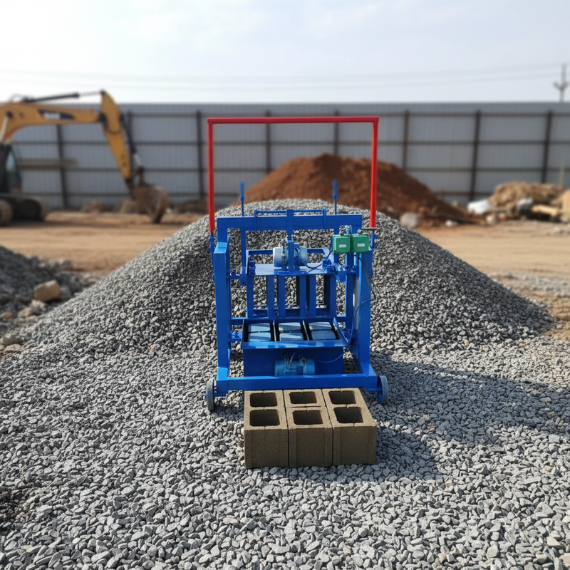 Egg layer Mobile Automatic Interlock Block